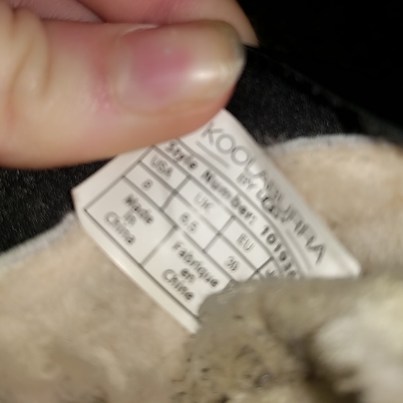 Koolaburra by UGG Suede Tie Back Short Boots - Sha - Picture 4 of 6